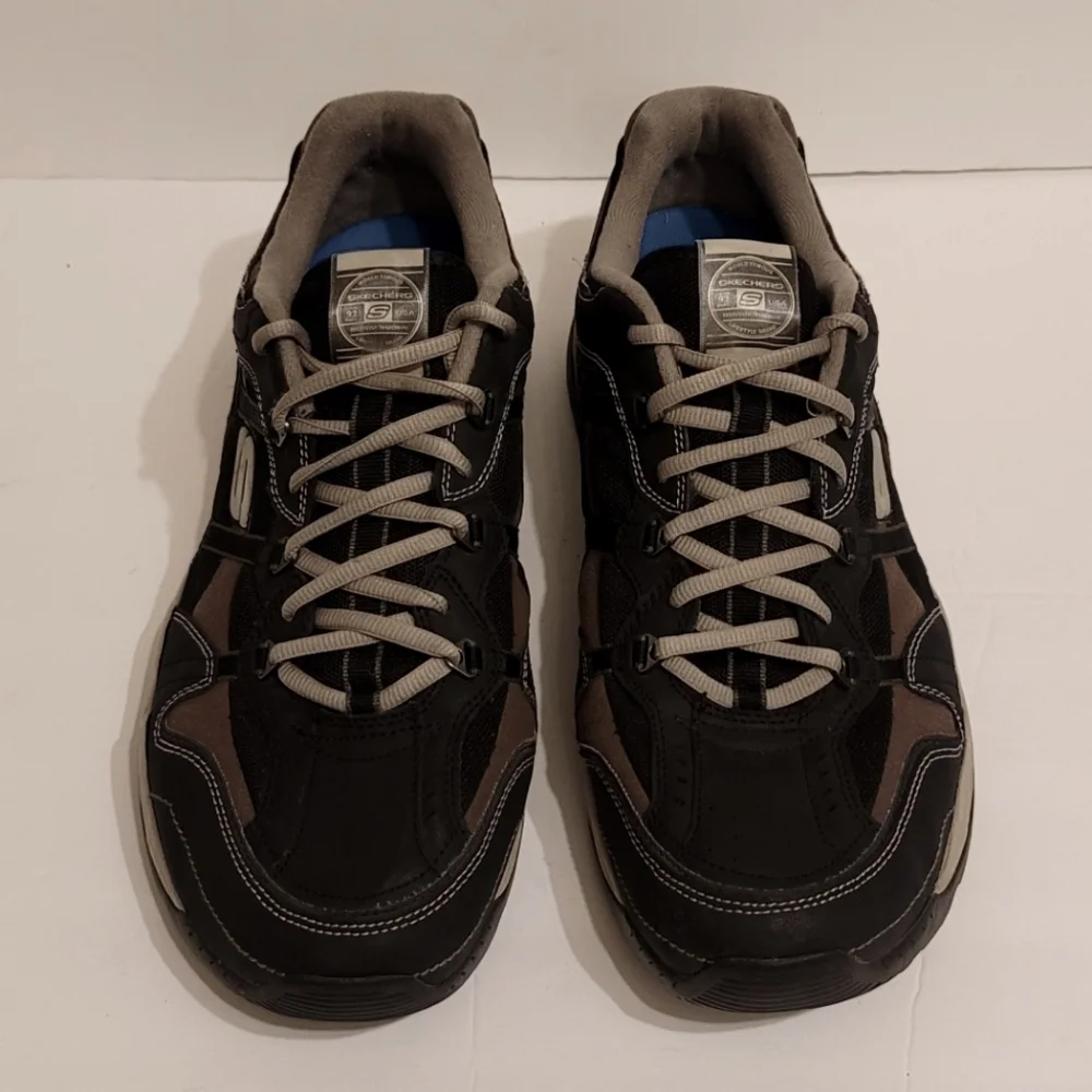 Skechers Men's 50675 Brick/Brown Leather Outdoors Sz 13 - Picture 8 of 8